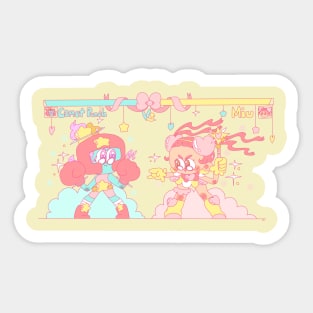 Comet Punch VS Miu! Sticker